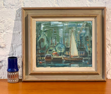Load image into Gallery viewer, &#39;Boats at the Pier&#39; by Gunnar Söderman