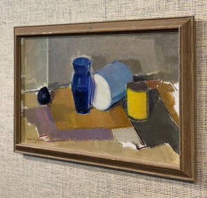 'Still Life With Blue Vase' by Gustav Adolf Johansson