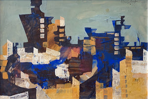 'Abstract Cityscape'' by Hans Fritzdorf