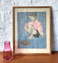 Load image into Gallery viewer, &#39;Boy With Turtle&#39; by Hans Gerhard Sørensen