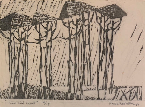 'Träd vid havet' (Trees by the Sea) by Hans Fagerström