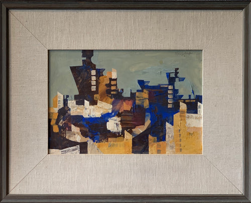 'Abstract Cityscape'' by Hans Fritzdorf