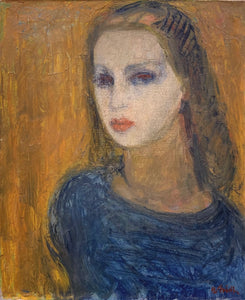 'Portrait of a Pale Faced Woman' by Hans Stridh