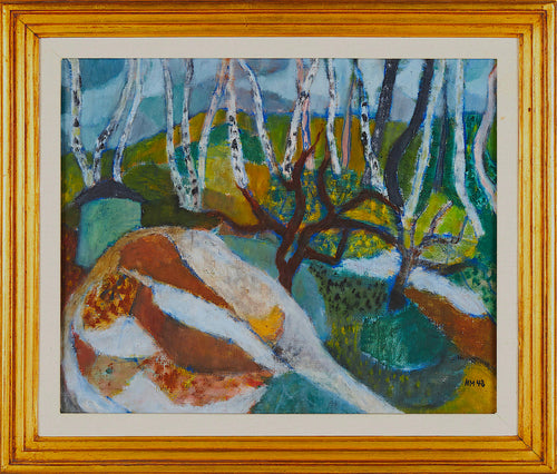 'Vårbild' (Spring Scene) by Harald Markson