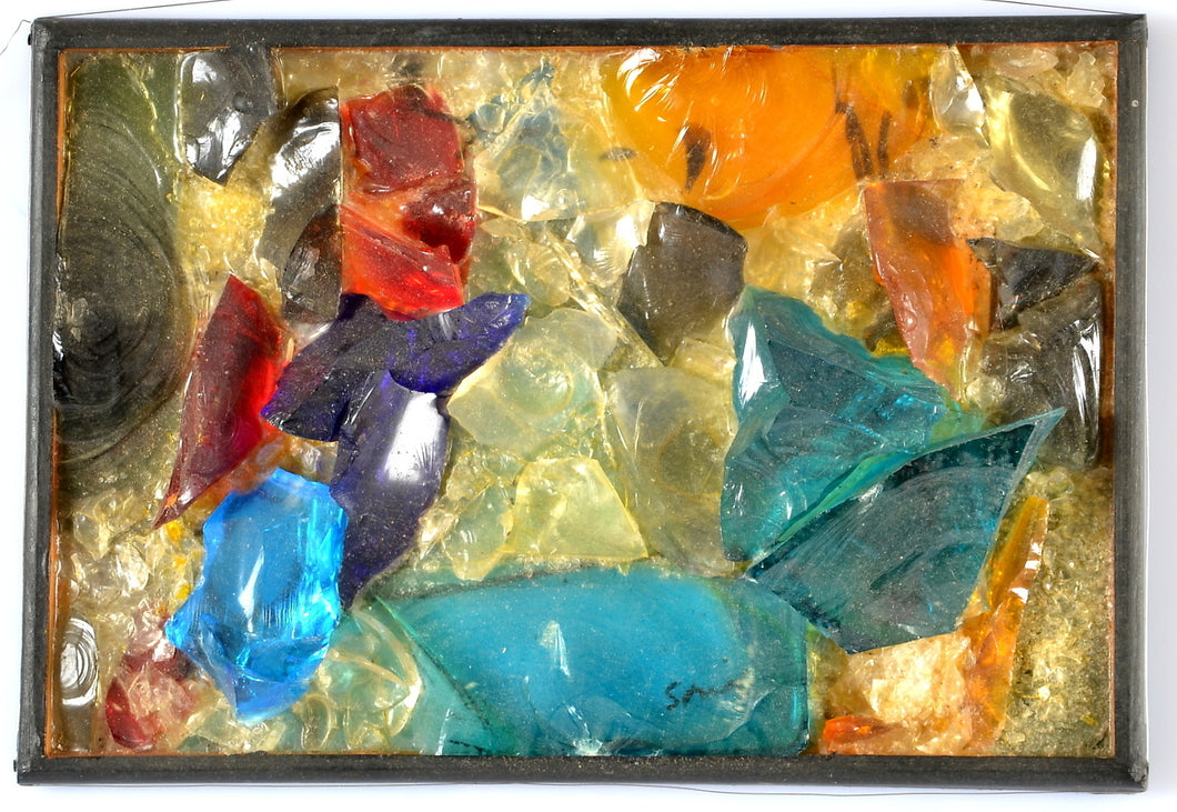 'Untitled' (glass assemblage) by Hardy Strid