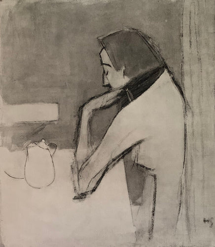 'The Cafe, 1940' (Caféet, 1940) by Helene Schjerfbeck