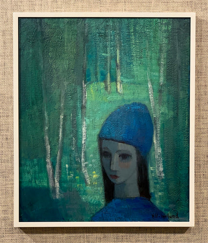 'Woman in Forest' by Helge Holmlund