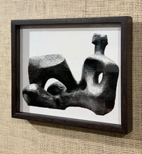 Load image into Gallery viewer, &#39;Reclining Figure, 1957 Sculpture by Henry Moore&#39; - original vintage press photograph