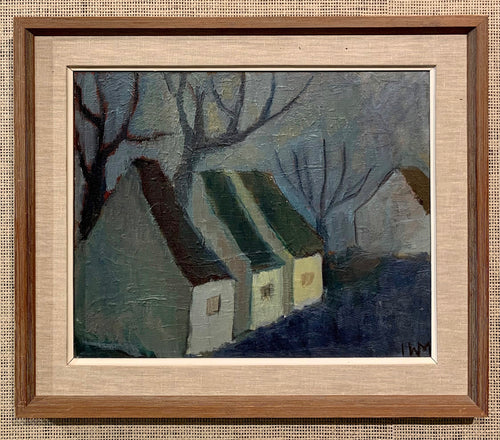 'Houses in Landscape' by Ingrid Wetterhall-Mautner