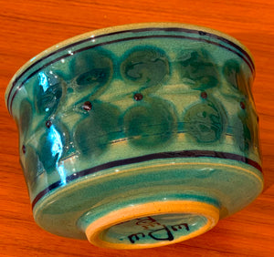 Bowl in Turquoise by Inger Persson for Rörstrand