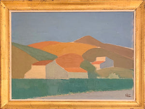 'Landscape With Houses' by Ingvar Elén