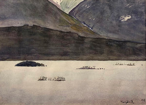 'Öar i Luoktanjarkajaure' (Islands in Luoktanjarkajaure) by Torbjörn Zetterholm