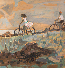 Load image into Gallery viewer, &#39;Cyclists in Söndrum&#39; by Jürgen von Konow