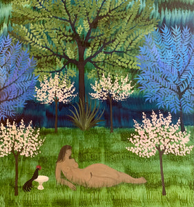 'Nude with Trees' by Kerstin Lundberg-Stenman