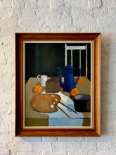 Load image into Gallery viewer, &#39;Blue Coffeepot&#39; by Knud Laursen