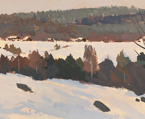 'Winter Landscape' by Bruno Karlsson