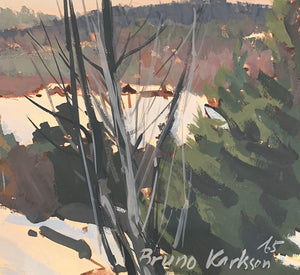 'Winter Landscape' by Bruno Karlsson
