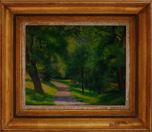 'Parkväg, Djurgården' (Park Road, Djurgården) by Knut Janson