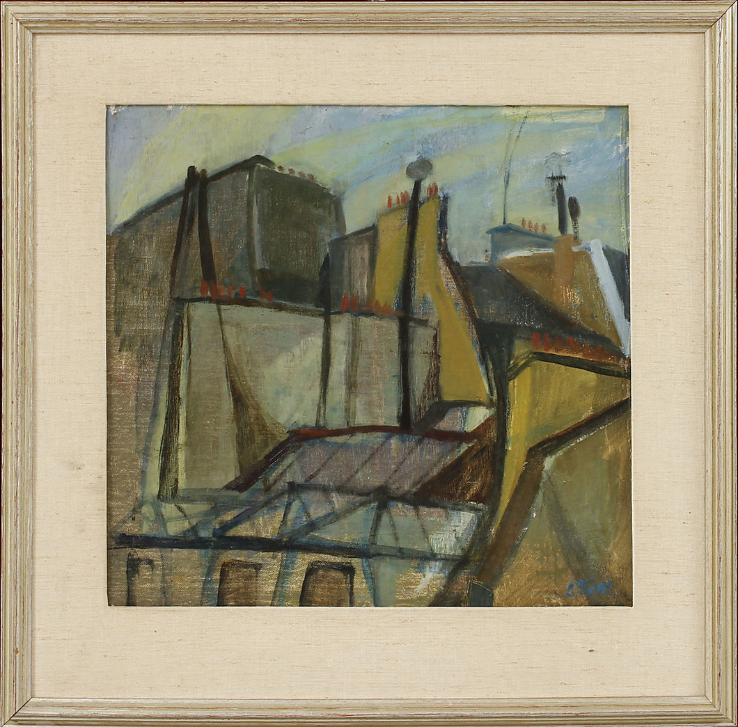 'Paris Rooftops' by Lillemor Tell