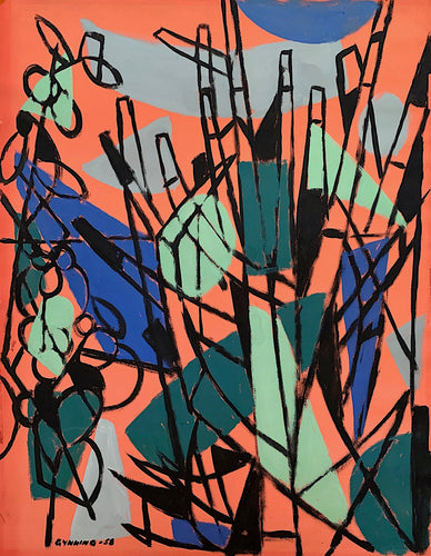 'Abstract Plant Composition' by Lars Gynning - ON SALE