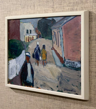 Load image into Gallery viewer, &#39;Village Street with Figures&#39; by Lil Silfverling