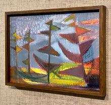 Load image into Gallery viewer, &#39;Abstract Trees Composition&#39; by Maj Sandmark - ON SALE