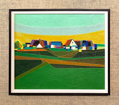 'Village Landscape' by Maria Wingren-Samourkas