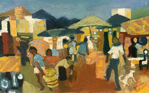 'Market Scene' by Gunnar Gustafsson