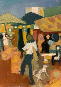 'Market Scene' by Gunnar Gustafsson