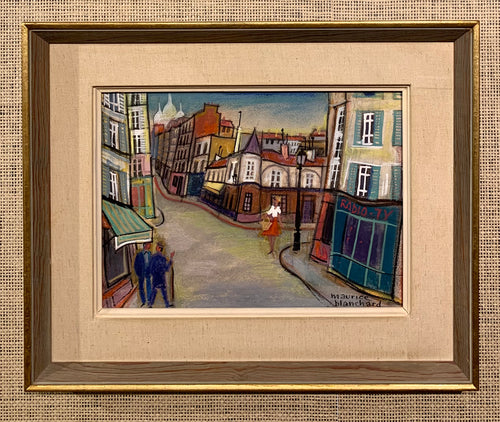 'Rue du Mont-Cenis, Montmartre' by Maurice Blanchard