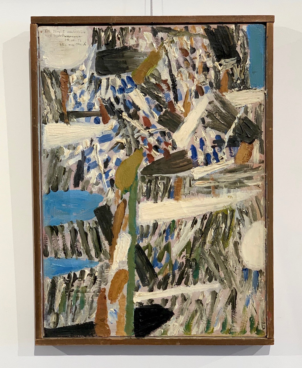 'Abstract Composition' by Olle Ängkvist – gallery midlandia