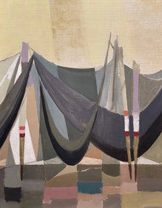 'Composition with Fishing Nets' by Ove Persson