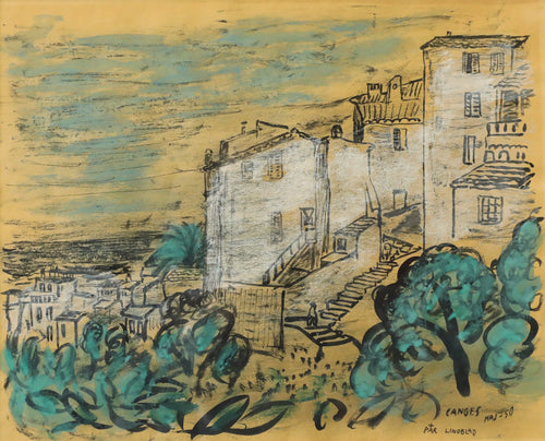'Cagnes French Riviera' by  Pär Lindblad
