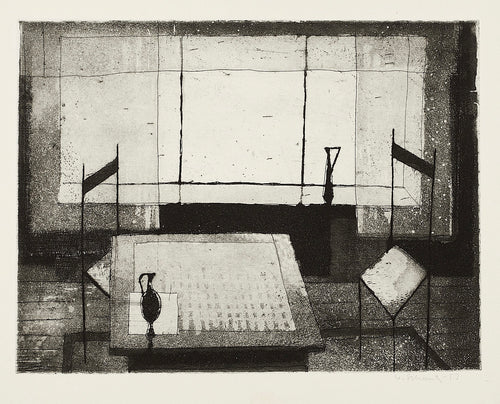 'Interiör med stort fönster (Interior with Large Window) by Philip von Schantz