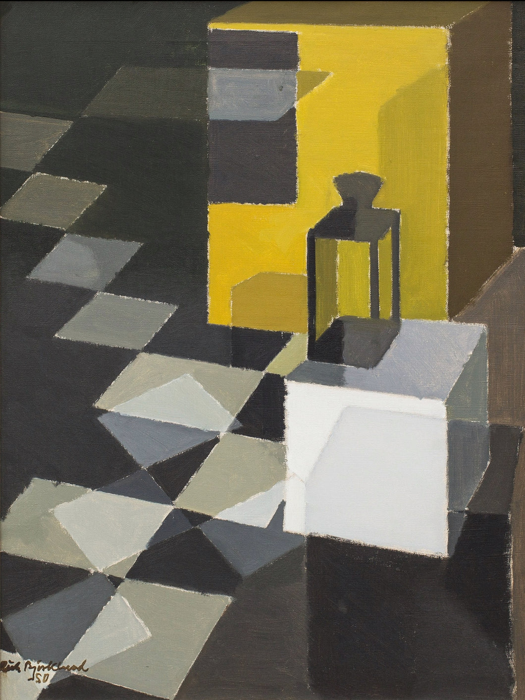 'Svart vitt gult' (Black, White and Yellow) by Richard Björklund