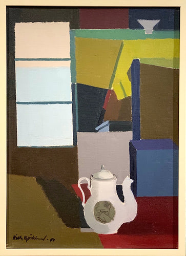 'Stilleben med vit kaffekanna' (Still Life with White Coffee Pot) by Richard Björklund