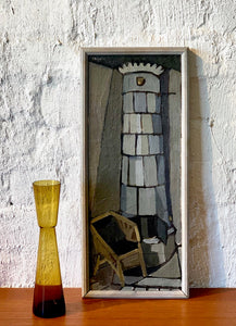 'Interior With Furnace and Chair' by Svenolov Ehrén
