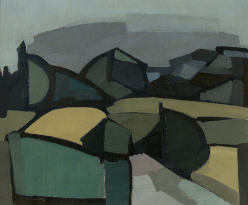 'Cubist Landscape' by Sven Lignell