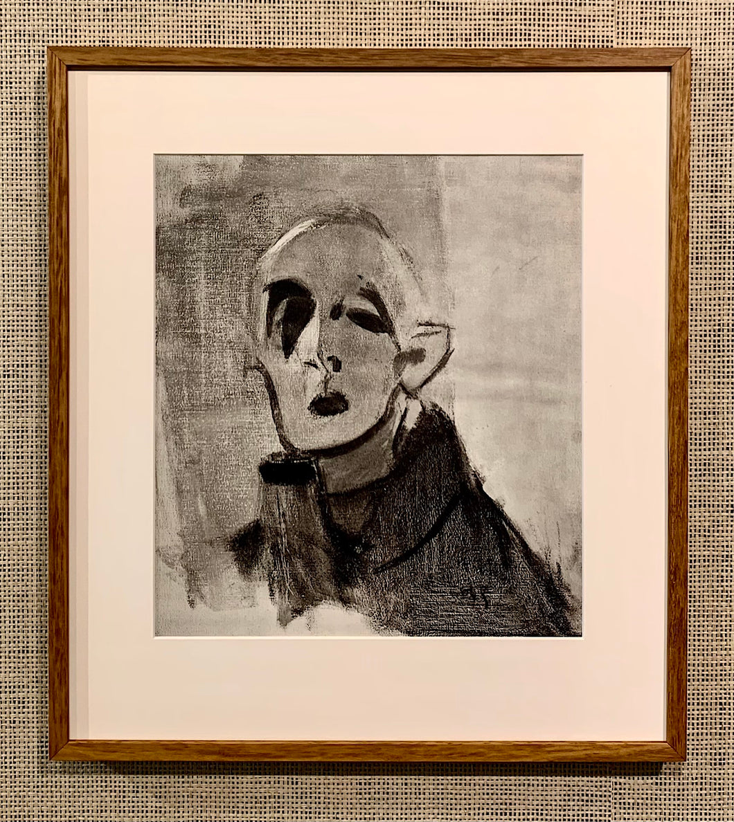 'Self-portrait, 1944' (Självporträtt, 1944) by Helene Schjerfbeck
