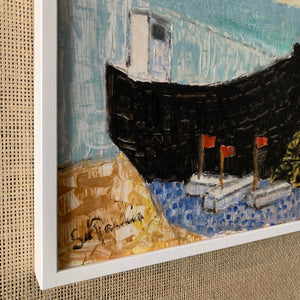 'Fishing Boat and Net' by Stig Kjellin