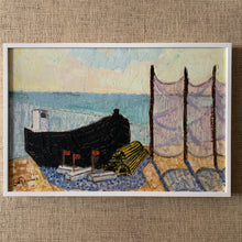 Load image into Gallery viewer, &#39;Fishing Boat and Net&#39; by Stig Kjellin