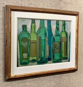 'Still Life with Bottles' by Nils Hansson