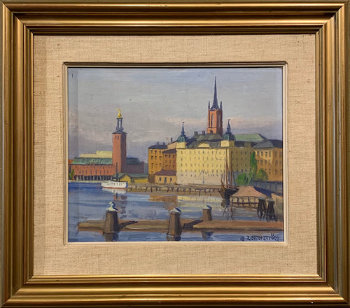 'Stockholm by the Water' by Gunnar Zetterström