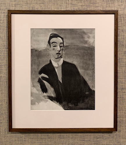 'The Motorist, 1929' (Bilisten, 1929) by Helene Schjerfbeck