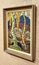 Load image into Gallery viewer, &#39;Landscape with Birches’ by Tor Otto Fredlin