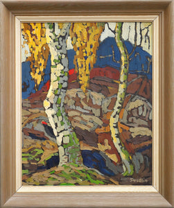 'Landscape with Birches’ by Tor Otto Fredlin