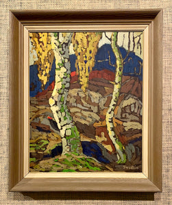 'Landscape with Birches’ by Tor Otto Fredlin