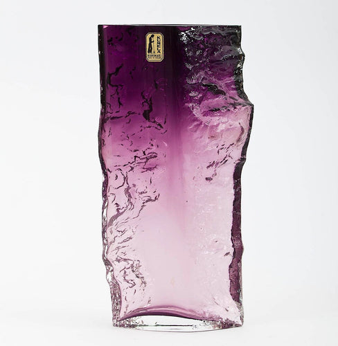 Glass vase by Kaj Blomqvist for Kumela Riihimäki, Finland