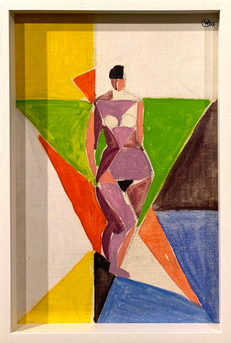 'Cubist Figure Composition' by Werner Janson