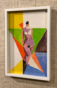 'Cubist Figure Composition' by Werner Janson